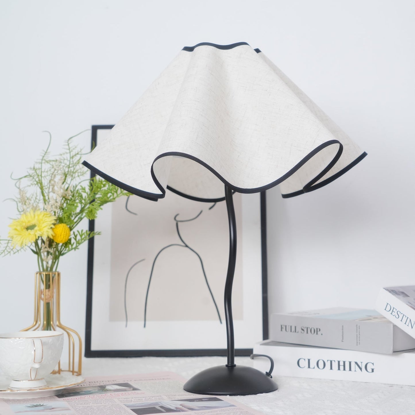 Cora Table Lamp - Adjustable Brightness & Modern Design