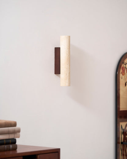 Solis Column Wall Lamp - Modern Design, Adjustable LED Brightness