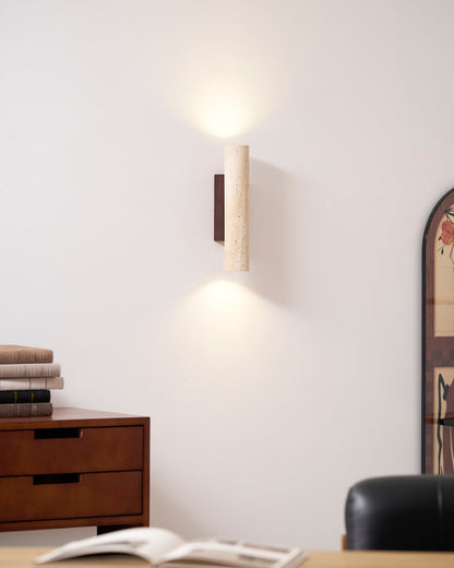 Solis Column Wall Lamp - Modern Design, Adjustable LED Brightness