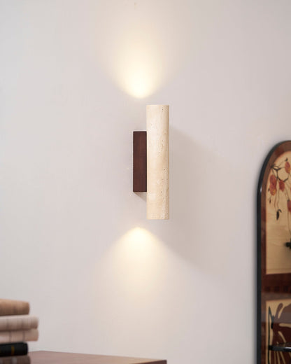 Solis Column Wall Lamp - Modern Design, Adjustable LED Brightness
