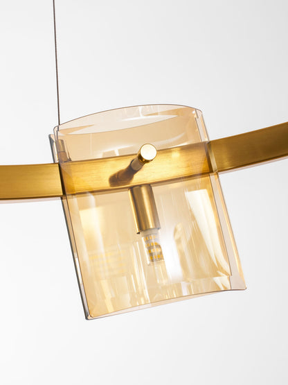 Corlota Modern Chandelier - Adjustable Height, Energy-Efficient LED