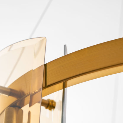 Corlota Modern Chandelier - Adjustable Height, Energy-Efficient LED