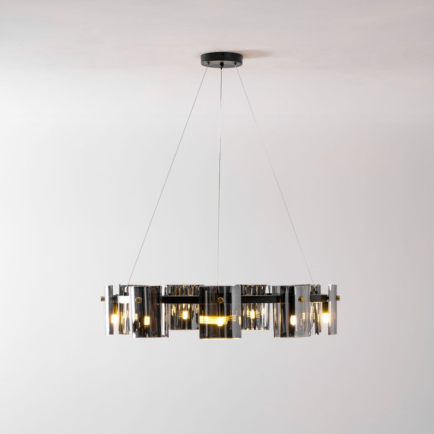 Corlota Modern Chandelier - Adjustable Height, Energy-Efficient LED