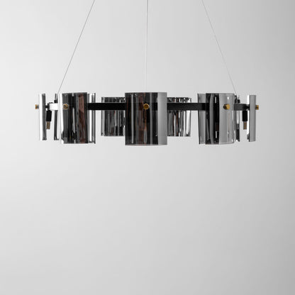Corlota Modern Chandelier - Adjustable Height, Energy-Efficient LED
