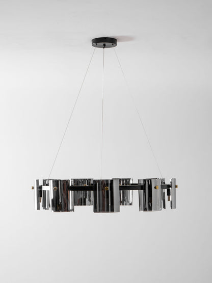Corlota Modern Chandelier - Adjustable Height, Energy-Efficient LED