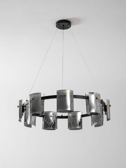 Corlota Modern Chandelier - Adjustable Height, Energy-Efficient LED