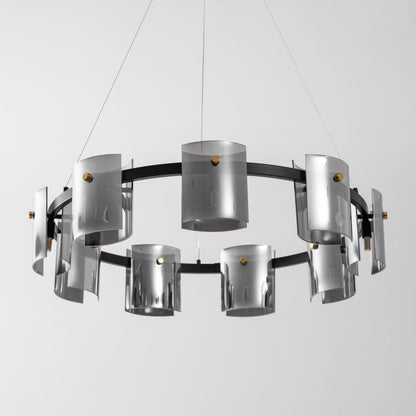 Corlota Modern Chandelier - Adjustable Height, Energy-Efficient LED