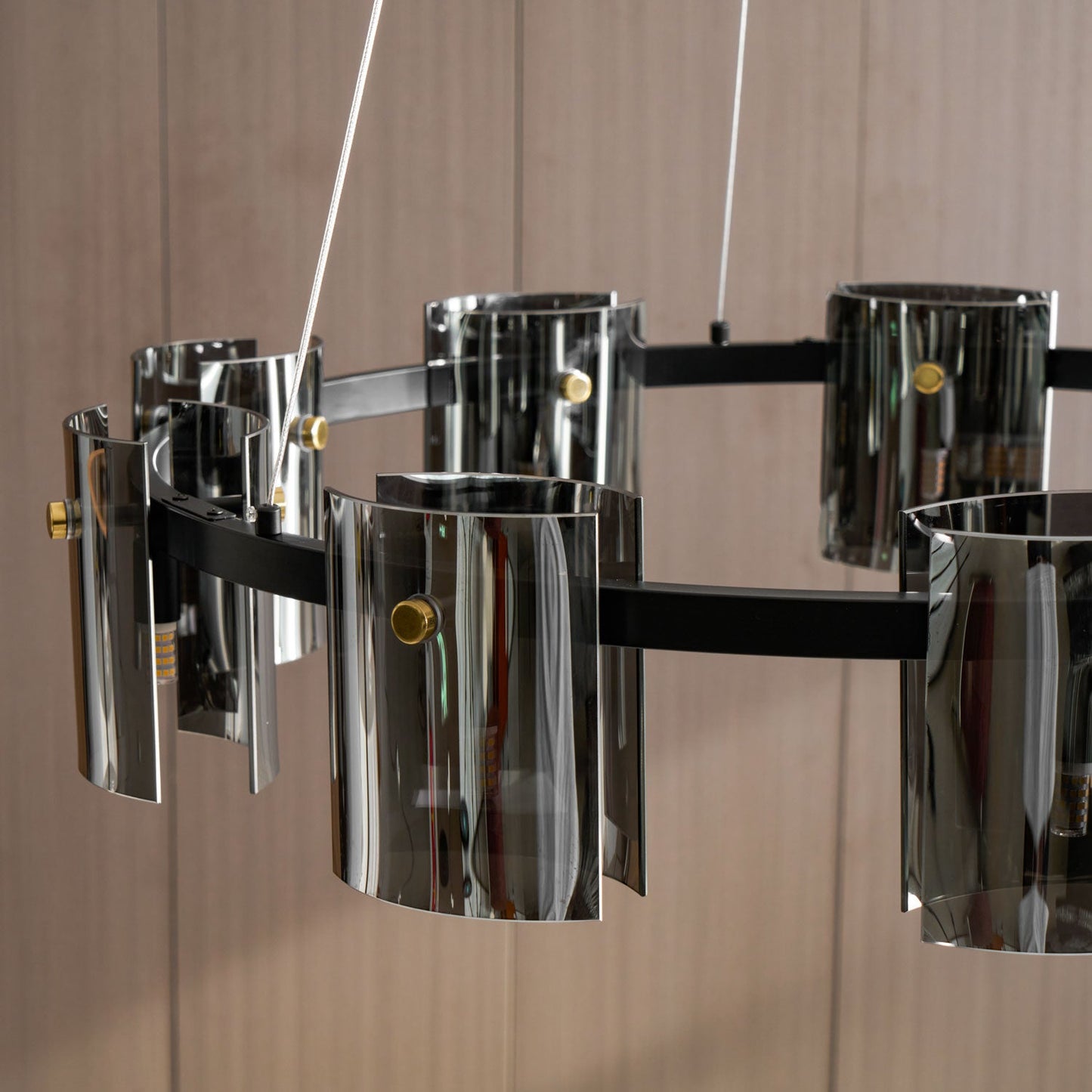 Corlota Modern Chandelier - Adjustable Height, Energy-Efficient LED
