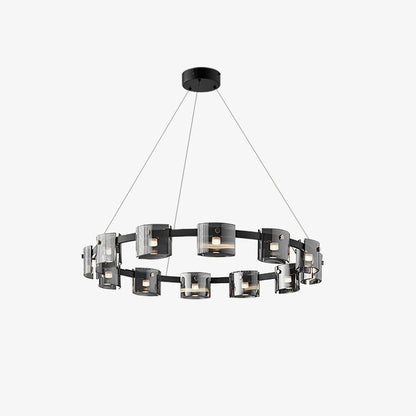 Corlota Modern Chandelier - Adjustable Height, Energy-Efficient LED