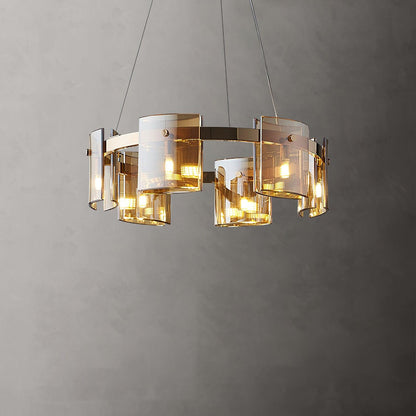 Corlota Modern Chandelier - Adjustable Height, Energy-Efficient LED