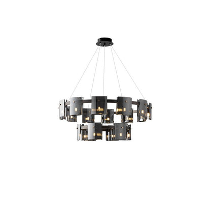 Corlota Modern Chandelier - Adjustable Height, Energy-Efficient LED