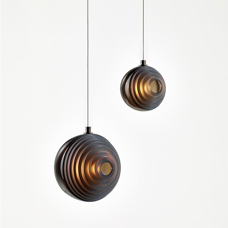 Cosmic Sphere Cascade Chandelier - Modern Design, Adjustable Height
