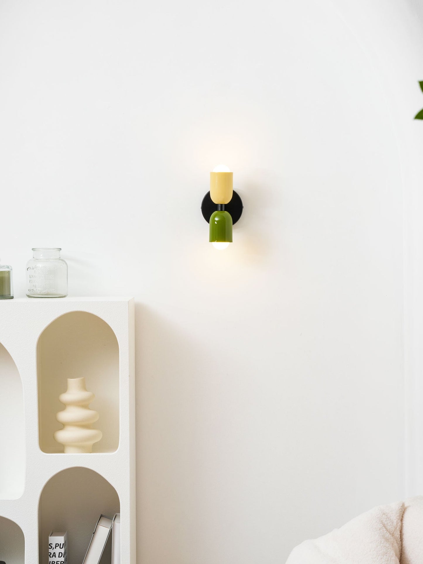 Couleur Double Wall Lamp - Energy Efficient, Adjustable Brightness