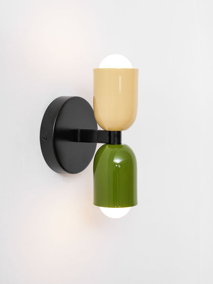 Couleur Double Wall Lamp - Energy Efficient, Adjustable Brightness