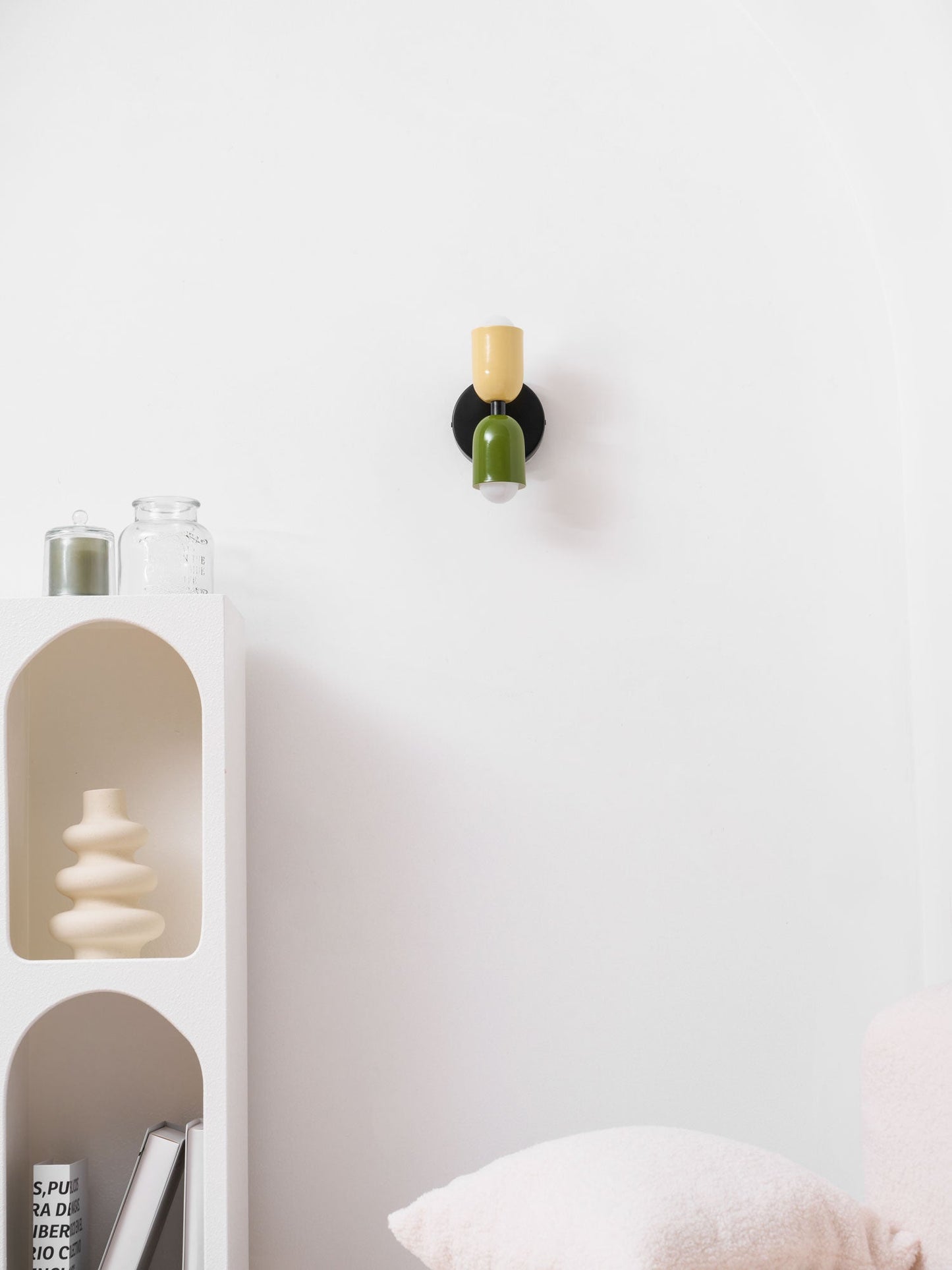 Couleur Double Wall Lamp - Energy Efficient, Adjustable Brightness
