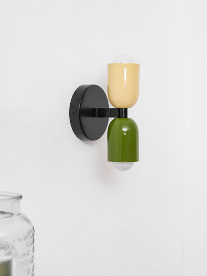Couleur Double Wall Lamp - Energy Efficient, Adjustable Brightness