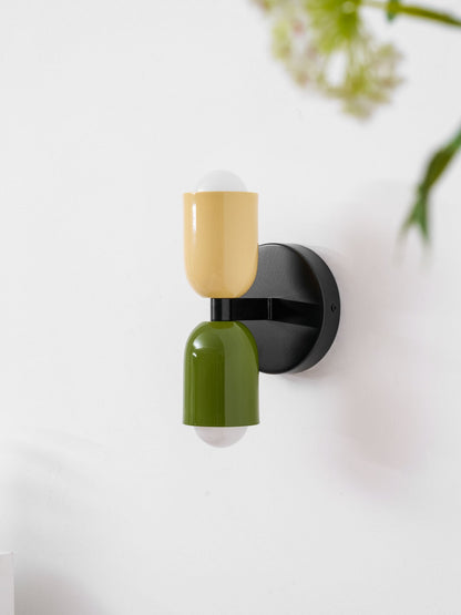 Couleur Double Wall Lamp - Energy Efficient, Adjustable Brightness