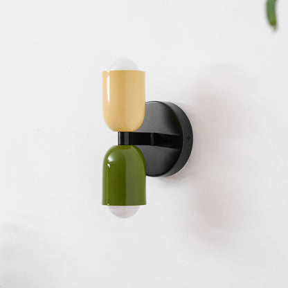 Couleur Double Wall Lamp - Energy Efficient, Adjustable Brightness