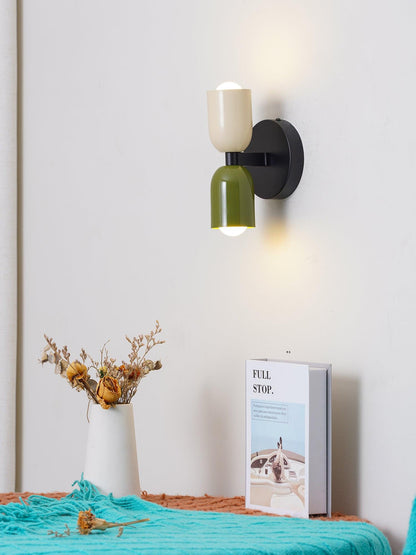 Couleur Double Wall Lamp - Energy Efficient, Adjustable Brightness