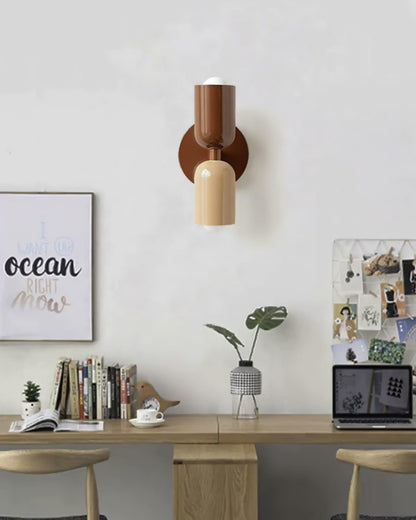 Couleur Double Wall Lamp - Energy Efficient, Adjustable Brightness