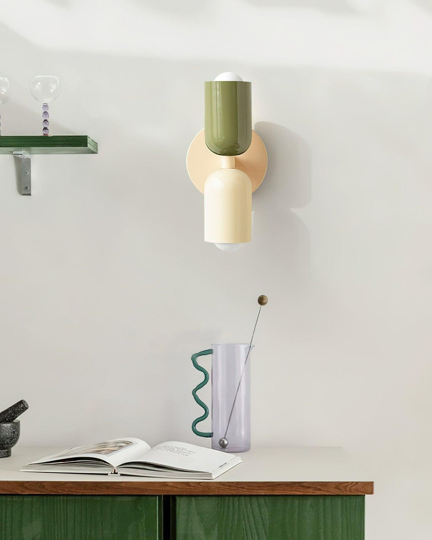 Couleur Double Wall Lamp - Energy Efficient, Adjustable Brightness