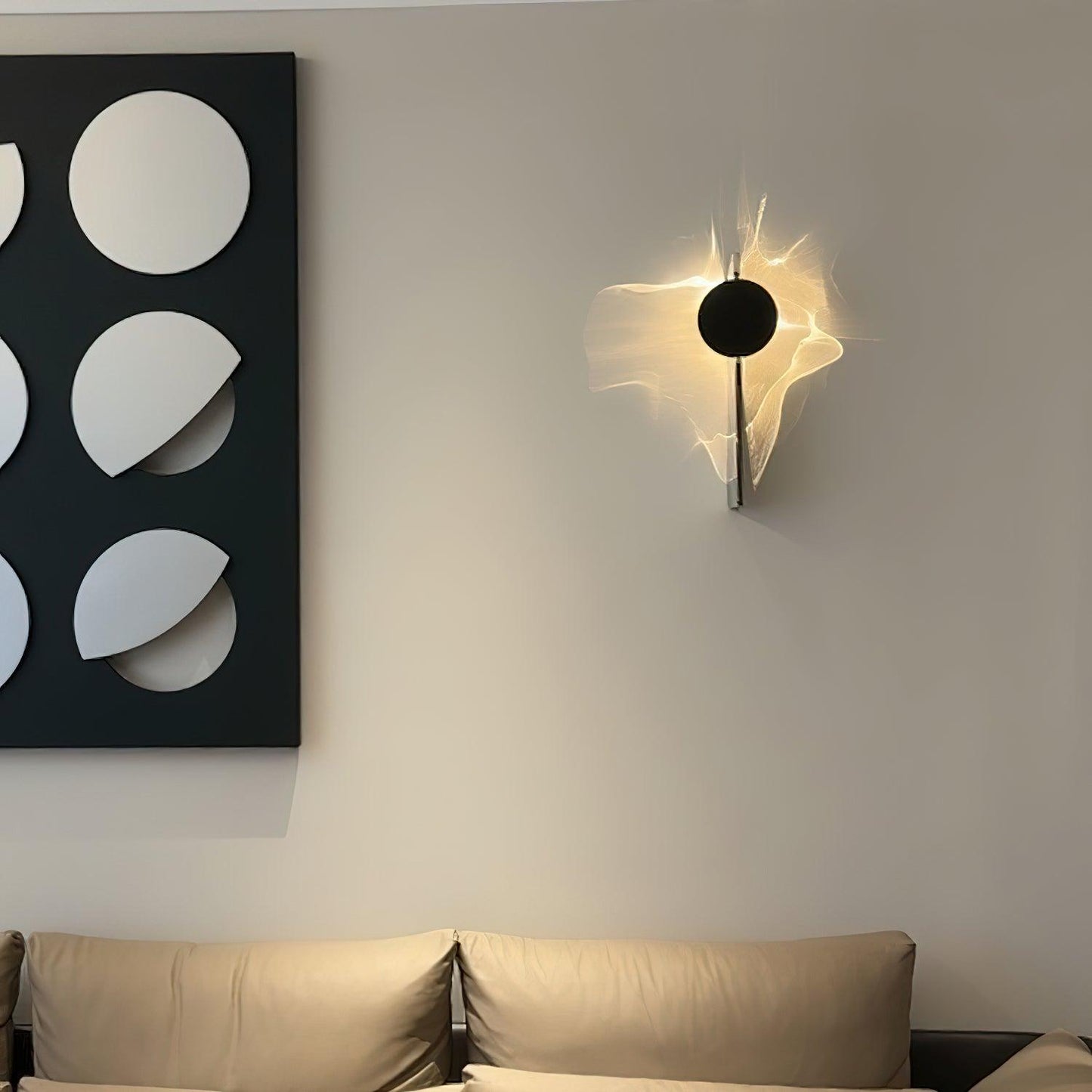 Kinetic Shadow Wall Lamp - Adjustable Lighting & Dynamic Shadow Effect