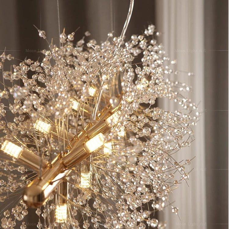 Dandelion Chandelier - Elegant Lighting Fixture with Adjustable Bright