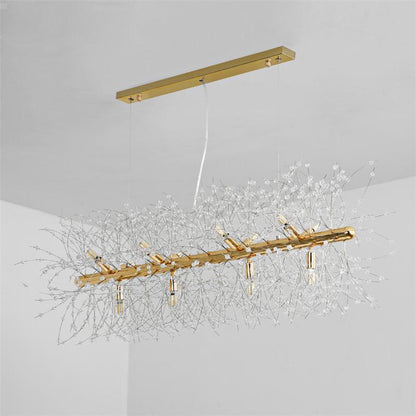 Dandelion Chandelier - Elegant Lighting Fixture with Adjustable Bright