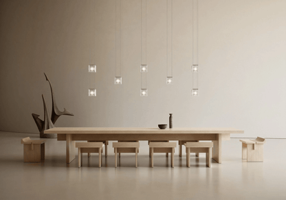 Customizable Crystal Pixels Chandelier with Adjustable Lighting & Mode