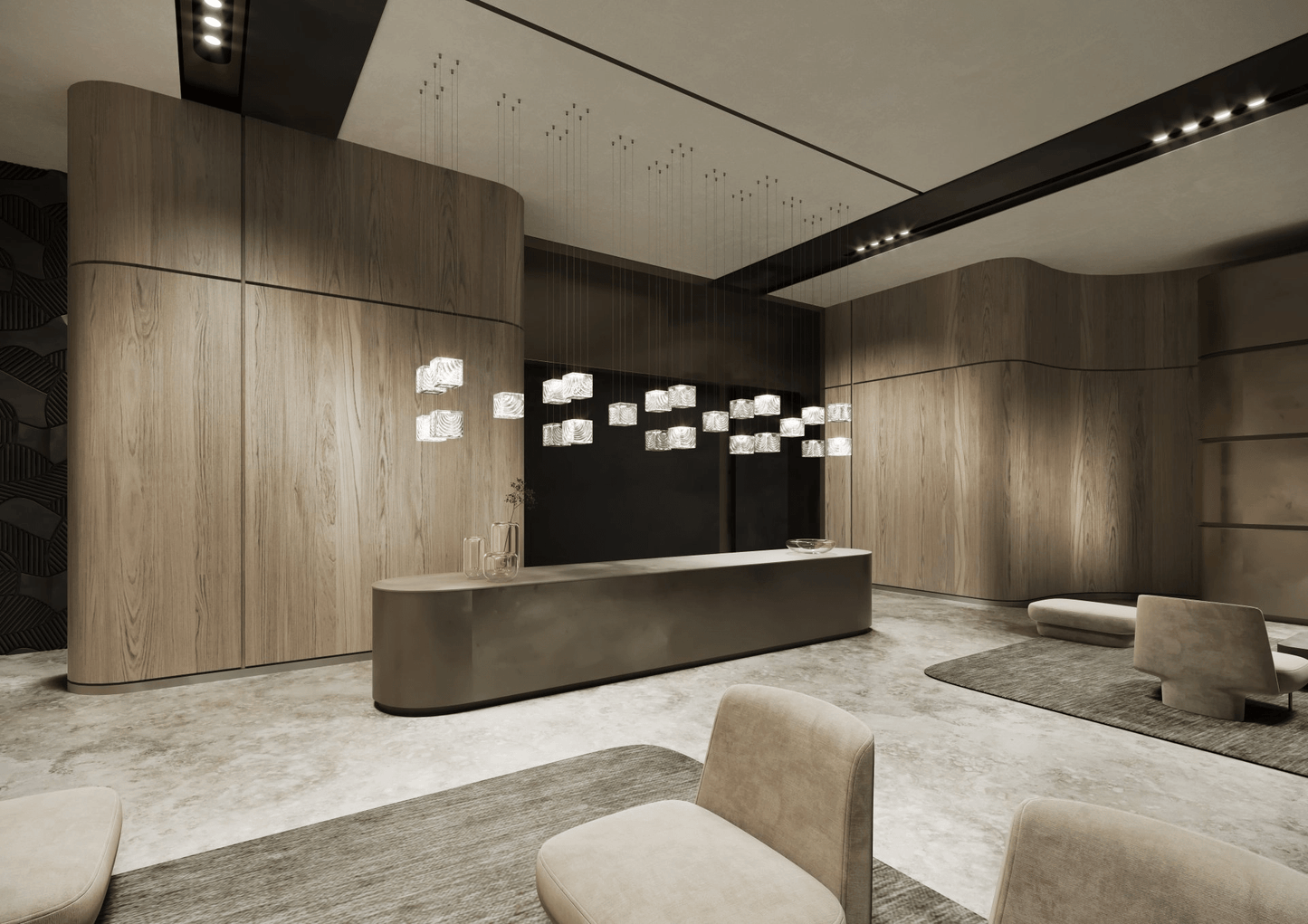 Customizable Crystal Pixels Chandelier with Adjustable Lighting & Mode