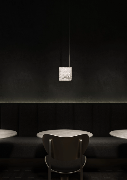 Customizable Crystal Pixels Chandelier with Adjustable Lighting & Mode