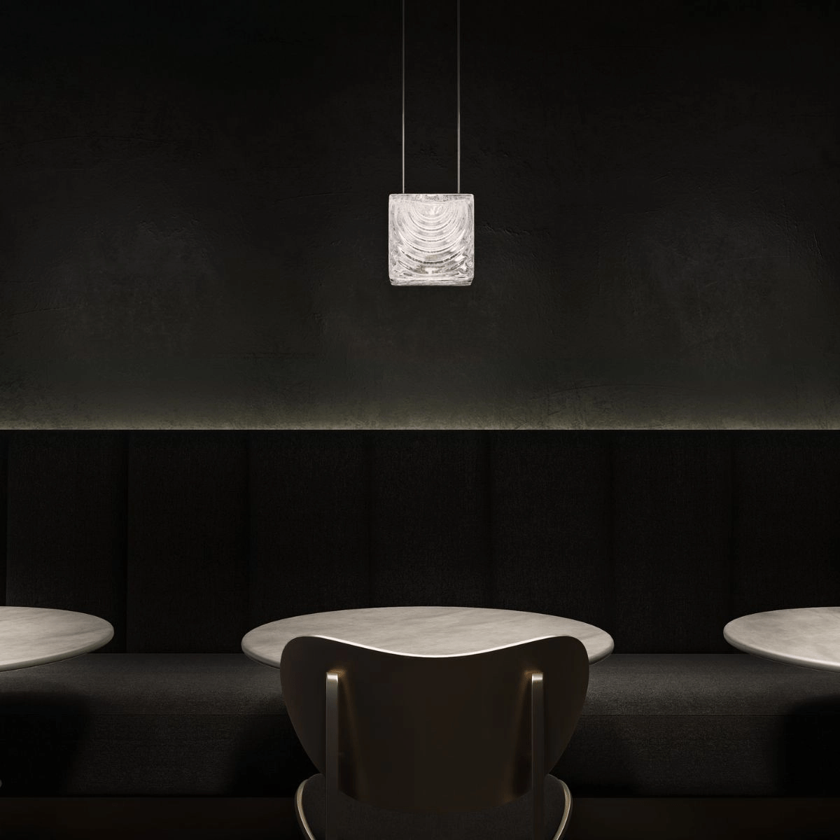 Customizable Crystal Pixels Chandelier with Adjustable Lighting & Mode