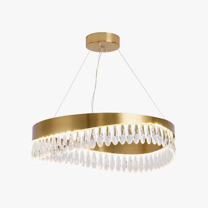 Elegant Crystal Sticks Chandelier with Adjustable Lighting & Modern De