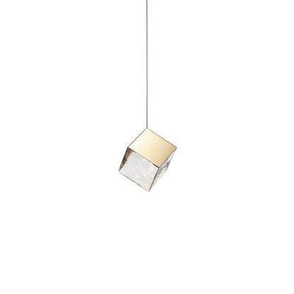 Cubic Luster Cascade Chandelier – Elegant Design with Adjustable Heigh
