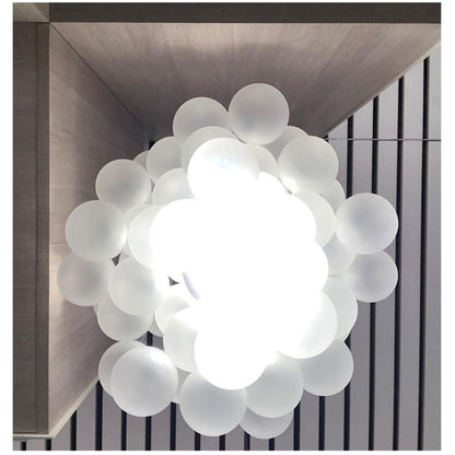 Cumulus Cascade Chandelier - Elegant Design with Adjustable Height & L