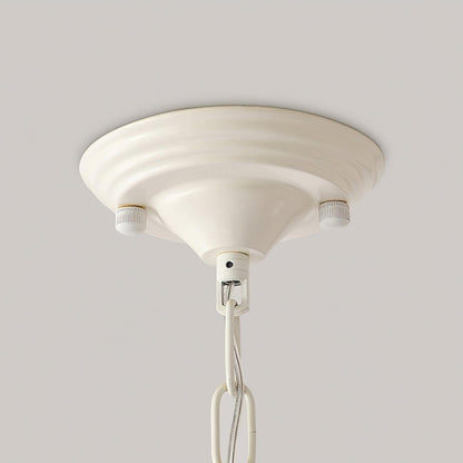 Curved Arm Bell Chandelier - Elegant Design with Adjustable Height & L