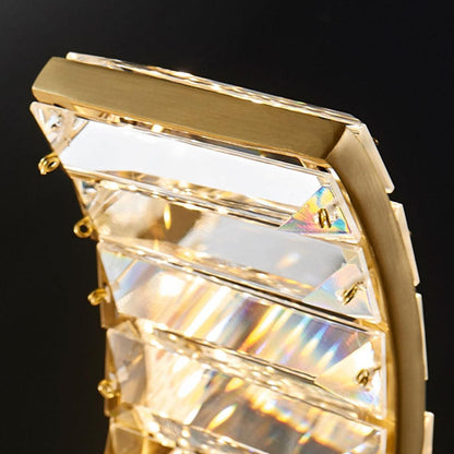 Modern Curved LED Chandelier - Dimmable, Energy Efficient Lighting