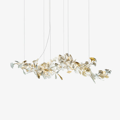 Gingko Leaves Chandelier - Elegant Design with Adjustable Brightness