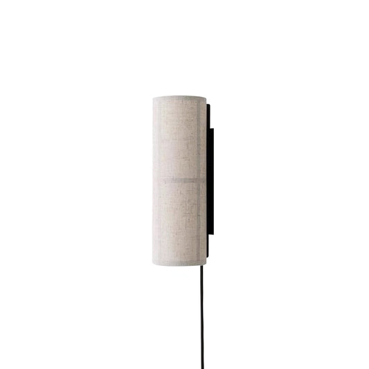 Cylinder Plug-in Wall Lamp with Adjustable Brightness & Modern Design