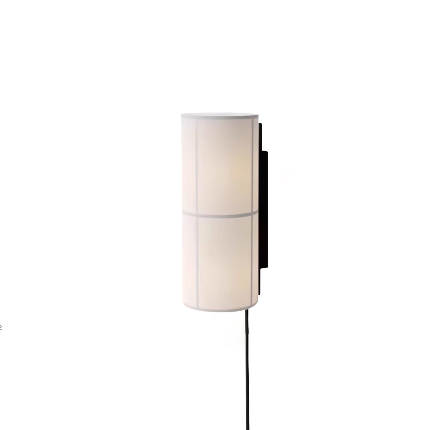 Cylinder Plug-in Wall Lamp with Adjustable Brightness & Modern Design