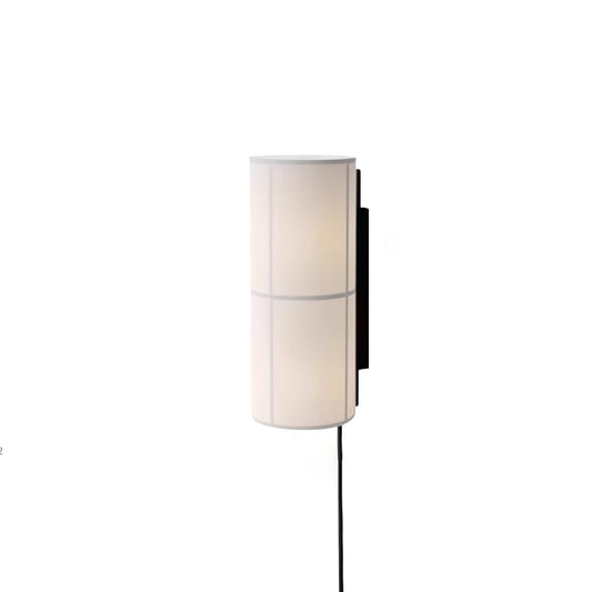 Cylinder Plug-in Wall Lamp with Adjustable Brightness & Modern Design