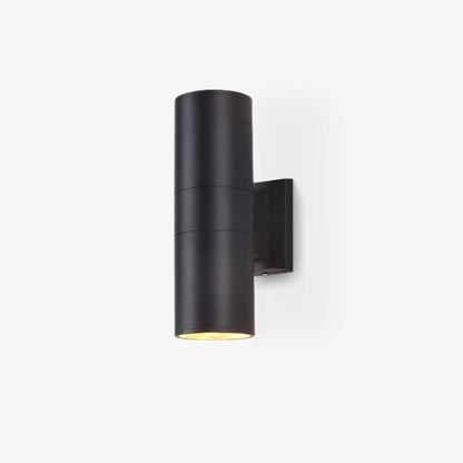 Cylindrical Outdoor Wall Light - Weatherproof, Energy-Efficient LED