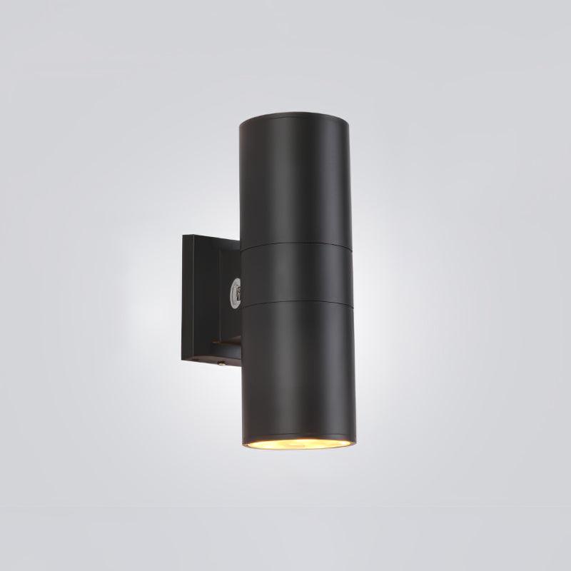 Cylindrical Outdoor Wall Light - Weatherproof, Energy-Efficient LED