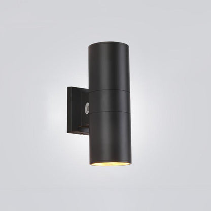 Cylindrical Outdoor Wall Light - Weatherproof, Energy-Efficient LED