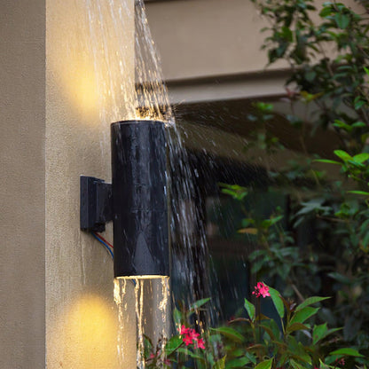 Cylindrical Outdoor Wall Light - Weatherproof, Energy-Efficient LED