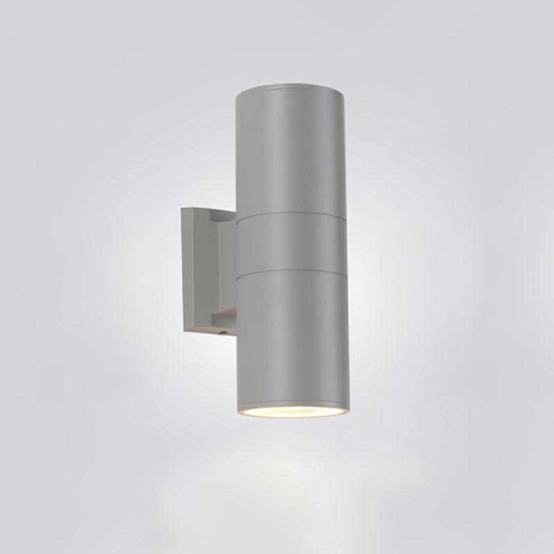 Cylindrical Outdoor Wall Light - Weatherproof, Energy-Efficient LED