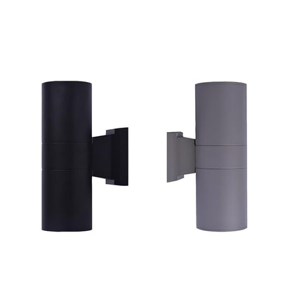Cylindrical Outdoor Wall Light - Weatherproof, Energy-Efficient LED
