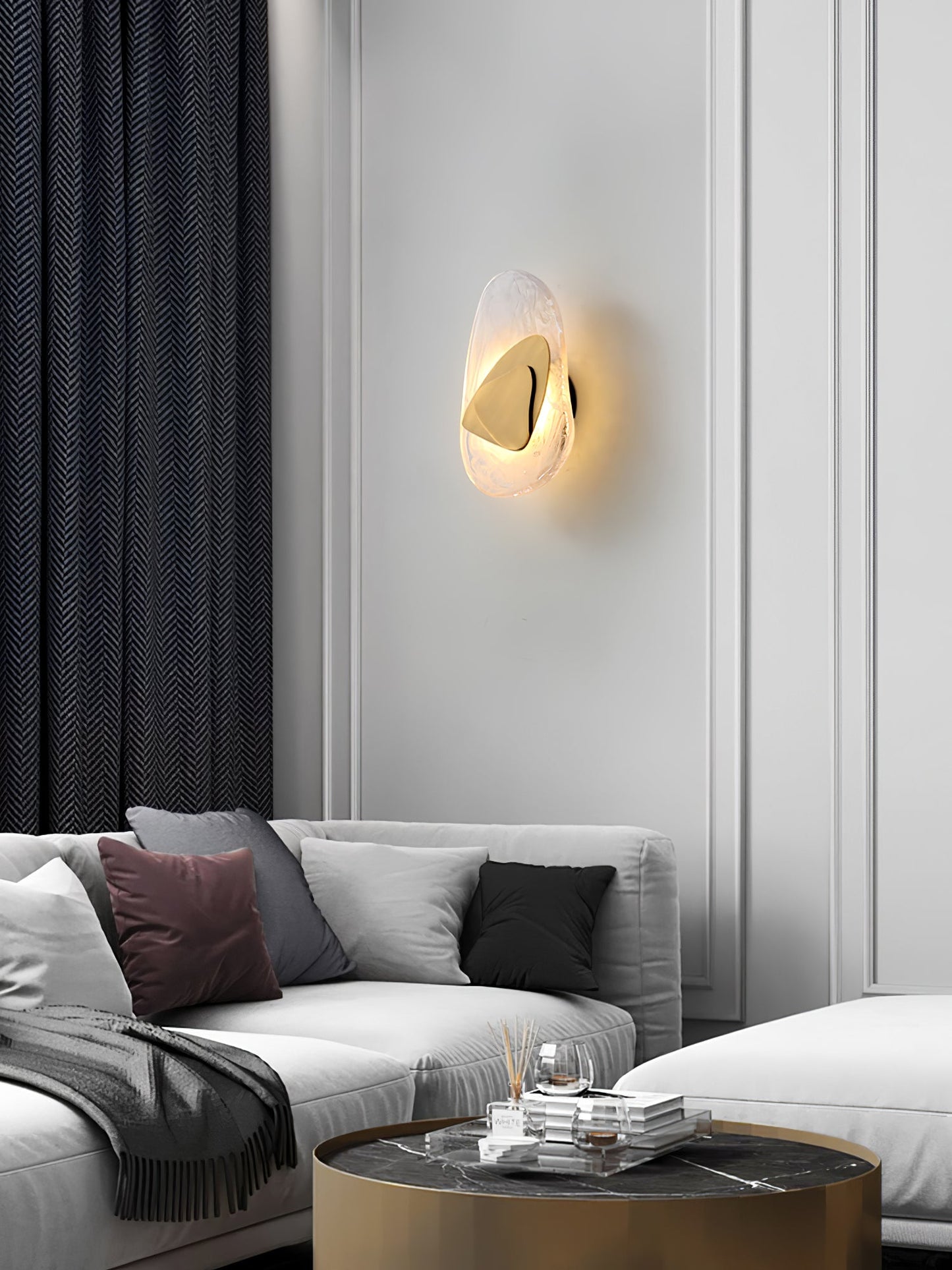 DC1725 Professional Wall Lamp with Adjustable Brightness & Modern Desi
