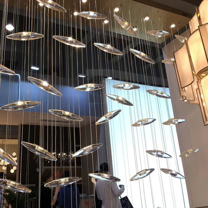 Elegant Moonlight Whispers Chandelier with Adjustable Brightness & Cry