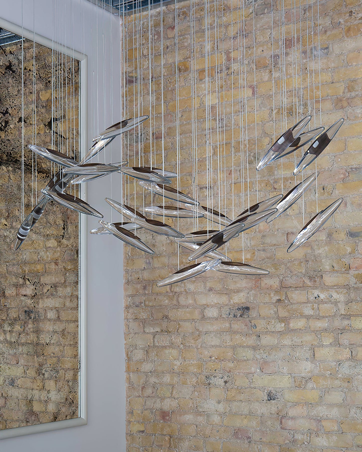 Elegant Moonlight Whispers Chandelier with Adjustable Brightness & Cry